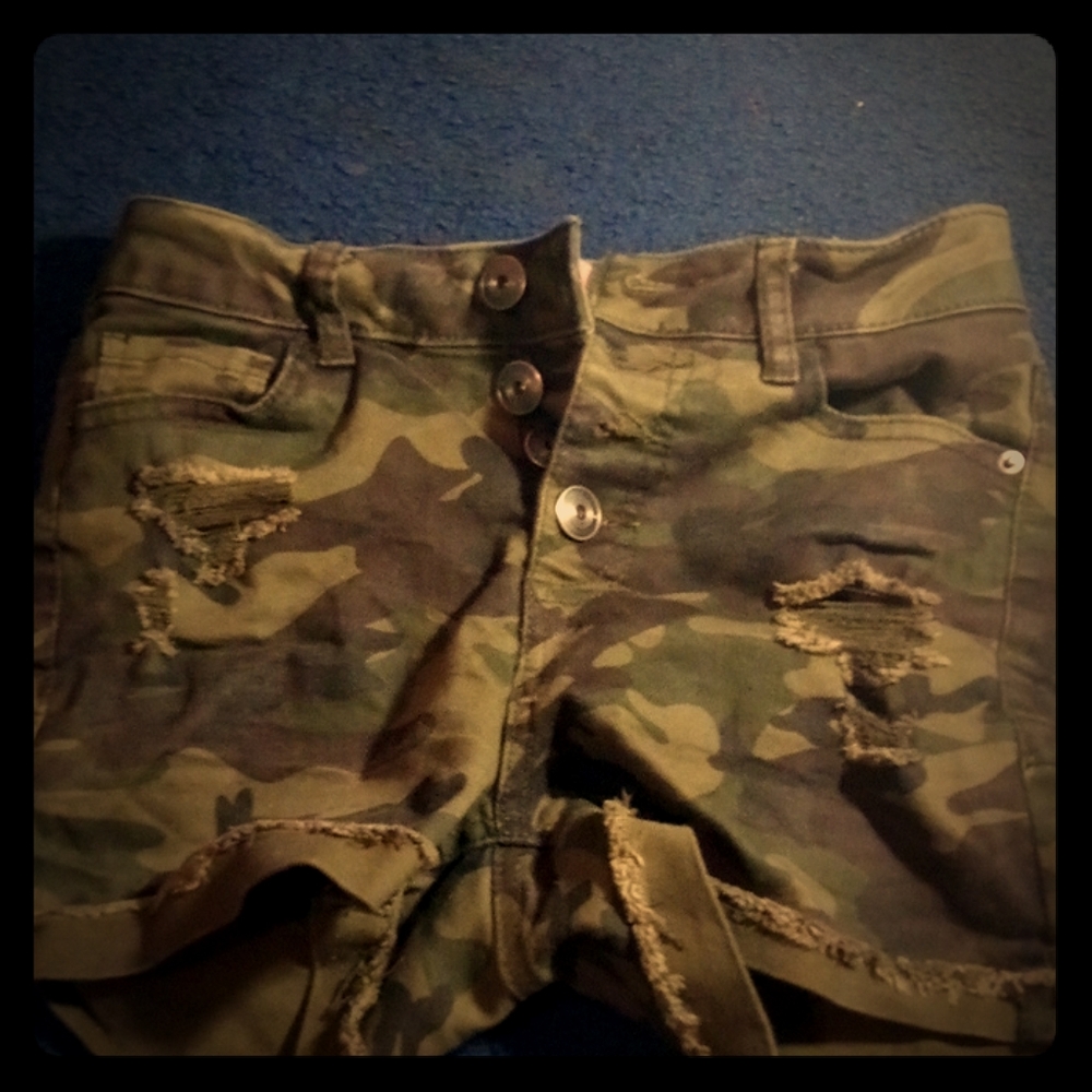 Camo shorts